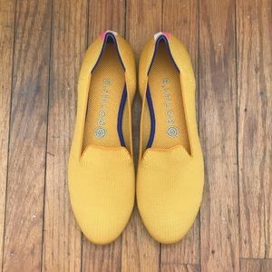 Rothy’s The Flat in Lemondrop - Like New (9-9.5)